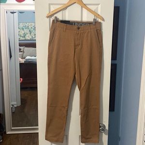 Men’s under armor khaki pants size 30x30 (new)